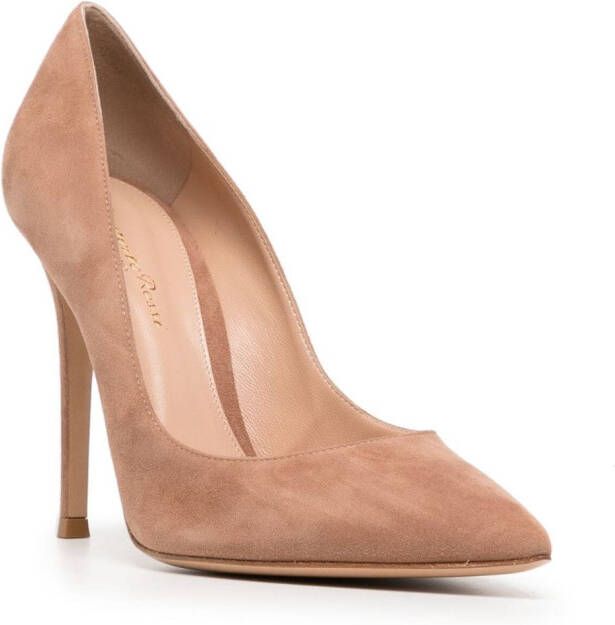 Gianvito Rossi Pumps met puntige neus Roze