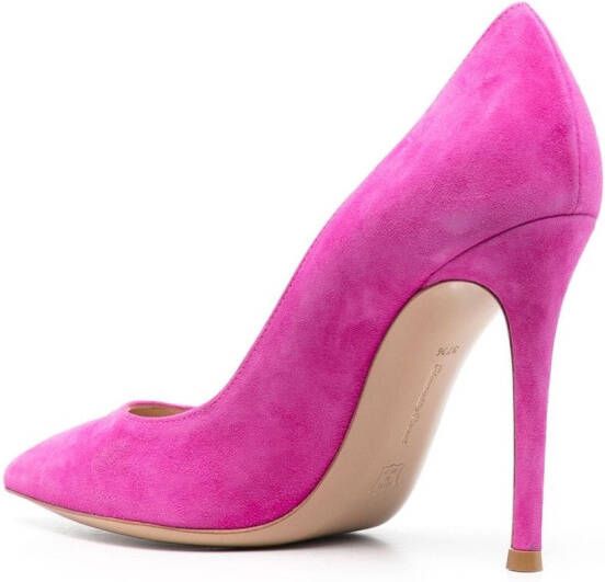 Gianvito Rossi Pumps verfraaid met kralen Roze