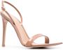 Gianvito Rossi Ribbon leren sandalen Beige - Thumbnail 2