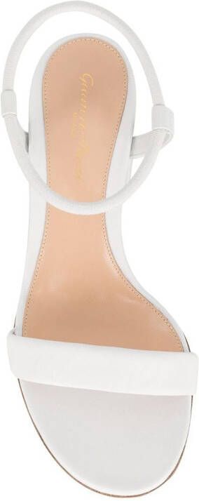 Gianvito Rossi sandalen met blokhak Wit