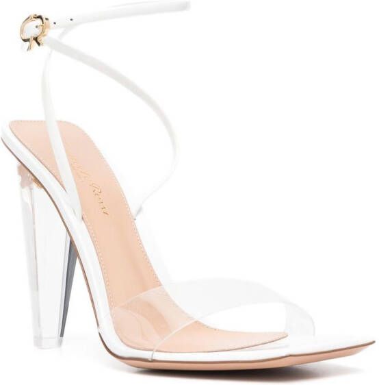 Gianvito Rossi Sandalen met hak Wit