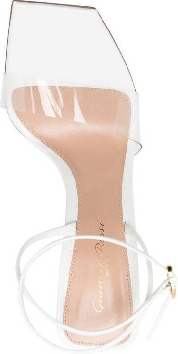 Gianvito Rossi Sandalen met hak Wit