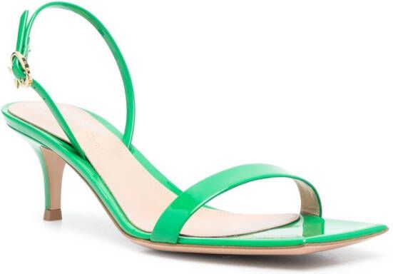 Gianvito Rossi Sandalen met lint Groen