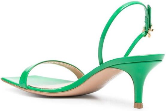 Gianvito Rossi Sandalen met lint Groen