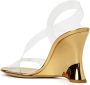 Gianvito Rossi Sandalen met sleehak Beige - Thumbnail 3