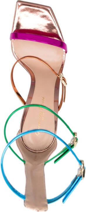 Gianvito Rossi Uptown sandalen met lint Roze