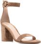 Gianvito Rossi Versilia suède sandalen Bruin - Thumbnail 2