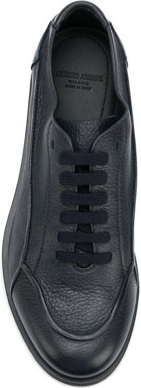 Giorgio Armani lace up shoes Blauw