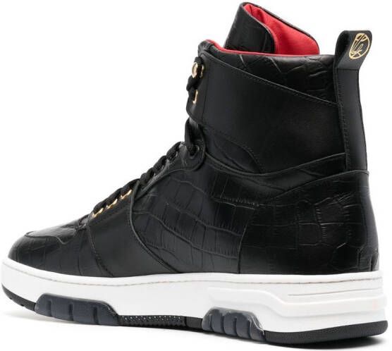 Giuliano Galiano Legend high-top sneakers Zwart