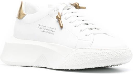 Giuliano Galiano Nemesis low-top sneakers Wit