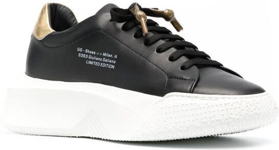 Giuliano Galiano Nemesis low-top sneakers Zwart