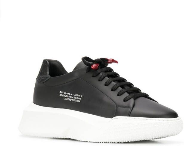 Giuliano Galiano Nemesis low-top sneakers Zwart