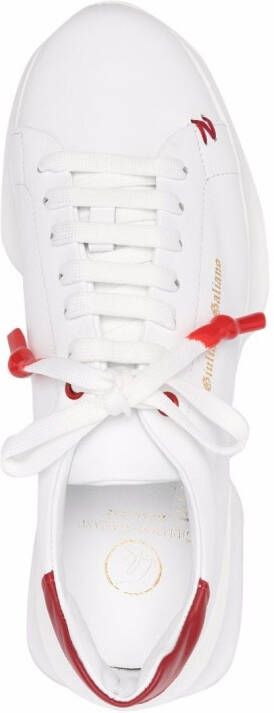 Giuliano Galiano Nemesis sneakers met chunky zool Wit