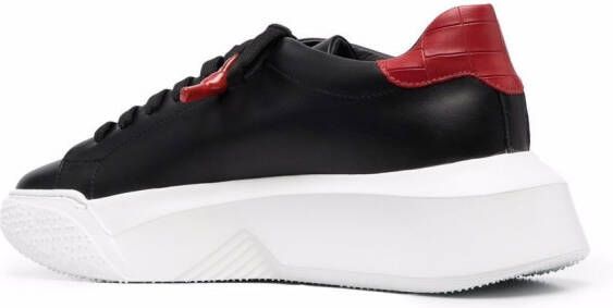 Giuliano Galiano Nemesis sneakers met chunky zool Zwart