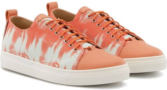 Giuseppe Junior Sneakers met tie-dye print Roze