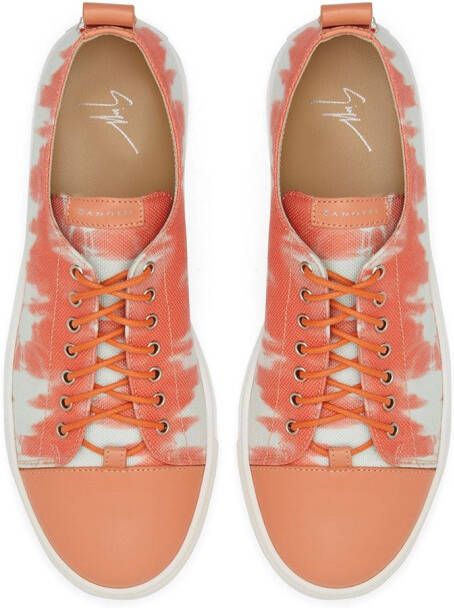 Giuseppe Junior Sneakers met tie-dye print Roze