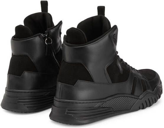 Giuseppe Junior Talon Jr high-top sneakers Zwart