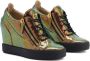 Giuseppe Zanotti Addy glitter sneakers met sleehak Groen - Thumbnail 2