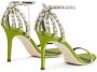 Giuseppe Zanotti Adele sandalen met kristal Groen - Thumbnail 3