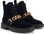 Giuseppe Zanotti Adric fluwelen sneakers Blauw - Thumbnail 2