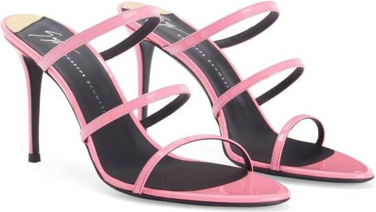 Giuseppe Zanotti Alimha stiletto sandalen Roze