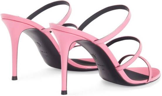 Giuseppe Zanotti Alimha stiletto sandalen Roze