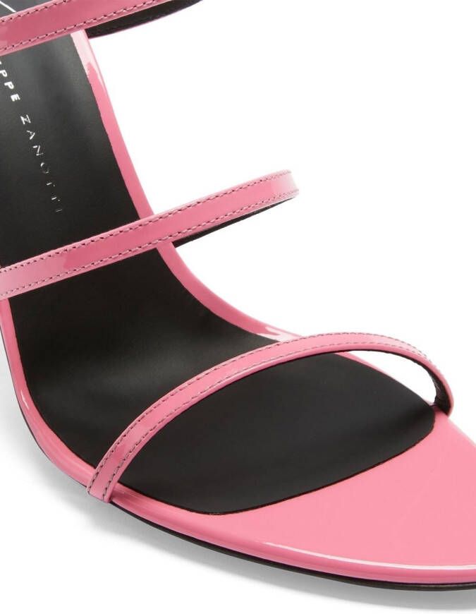 Giuseppe Zanotti Alimha stiletto sandalen Roze