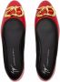 Giuseppe Zanotti Amur ballerina's Rood - Thumbnail 4