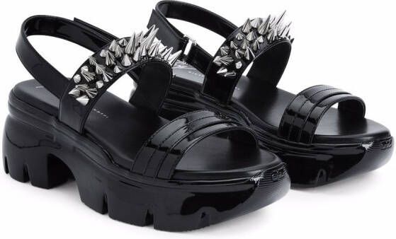 Giuseppe Zanotti Apocalypse Summer sandalen Zwart