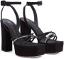 Giuseppe Zanotti Arhama sandalen met plateauzool Zwart - Thumbnail 2