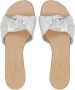 Giuseppe Zanotti Aycha sandalen met knoopdetail Zilver - Thumbnail 4