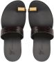 Giuseppe Zanotti Bardack sandalen met dubbele bandjes Bruin - Thumbnail 4