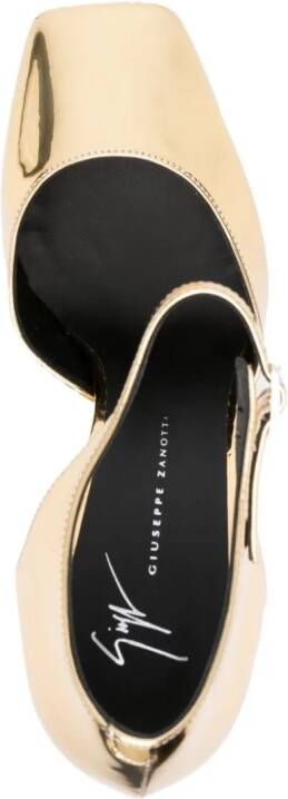 Giuseppe Zanotti Bebe metallic pumps Goud