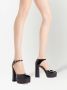 Giuseppe Zanotti Bebe pumps met plateauzool Zwart - Thumbnail 4