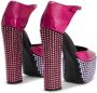 Giuseppe Zanotti Bebe sandalen met stras Roze - Thumbnail 3