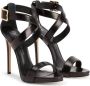 Giuseppe Zanotti Bellis leren sandalen Zwart - Thumbnail 2