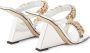 Giuseppe Zanotti Berenicee sandalen met ketting Zilver - Thumbnail 3