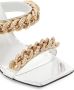 Giuseppe Zanotti Berenicee sandalen met ketting Zilver - Thumbnail 4