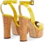 Giuseppe Zanotti New Betty sandalen met open neus Geel - Thumbnail 3