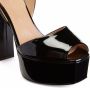 Giuseppe Zanotti Betty sandalen met plateauzool Zwart - Thumbnail 4