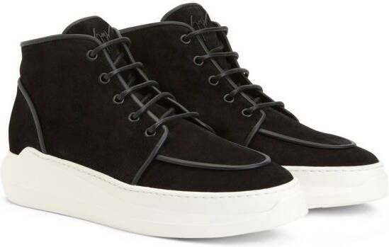 Giuseppe Zanotti Bevel sneakers Zwart