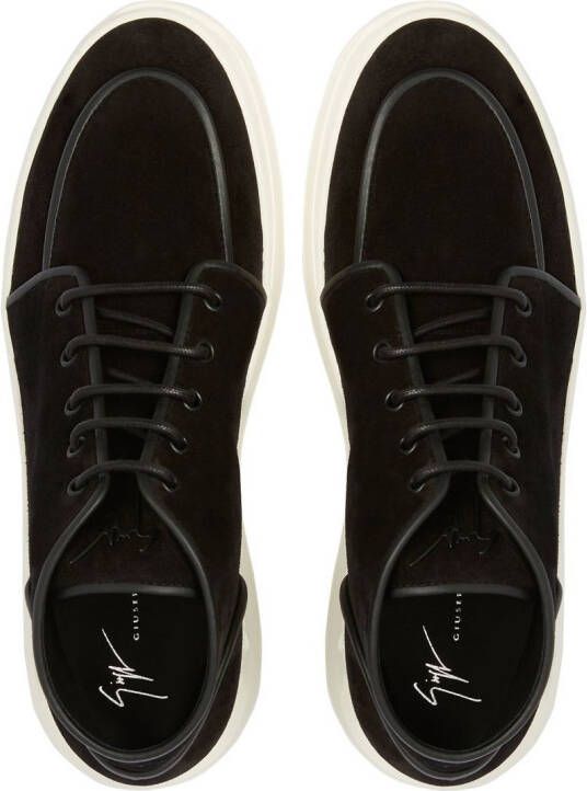 Giuseppe Zanotti Bevel sneakers Zwart