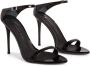 Giuseppe Zanotti Beverlee leren sandalen 105 mm Zwart - Thumbnail 2