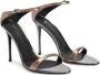 Giuseppe Zanotti Beverlee leren sandalen Zilver - Thumbnail 2