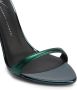 Giuseppe Zanotti Beverlee satijnen sandalen Groen - Thumbnail 4