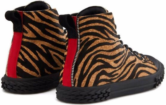 Giuseppe Zanotti Blabber high-top sneakers Bruin