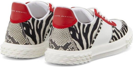 Giuseppe Zanotti Blabber low-top sneakers Wit