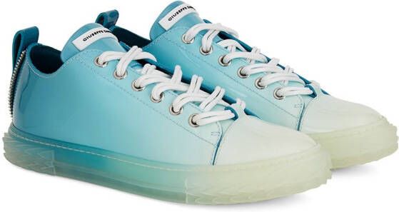 Giuseppe Zanotti Blabber sneakers met kleurverloop Blauw