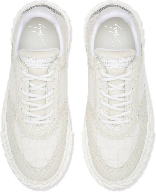 Giuseppe Zanotti Blabber sneakers Wit