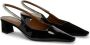 Giuseppe Zanotti Brendha slingback pumps met kristal Zwart - Thumbnail 2